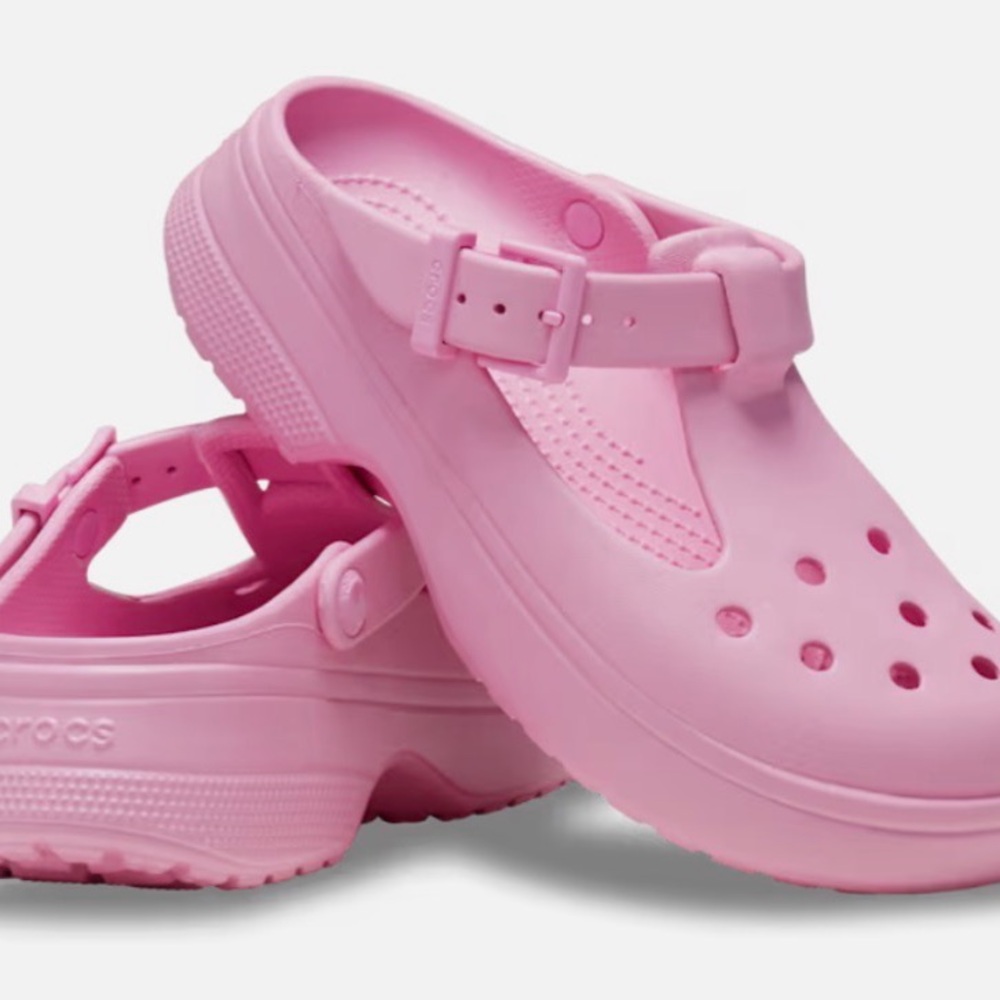 NEW CROCS CLASSIC MARY JANE CLOG 210581 PINK size M9/W11